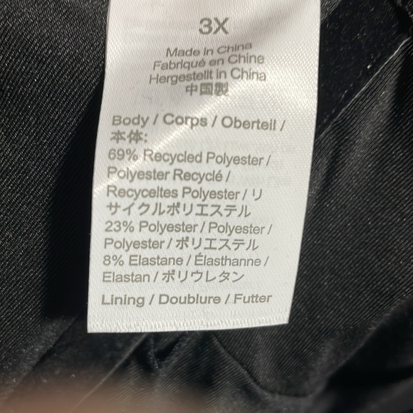 J Crew Textured Bikini Top Sweetheart Convertible Straps. Black 3X(22) NWT - Picture 5 of 6